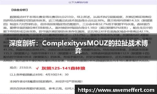 深度剖析：ComplexityvsMOUZ的拉扯战术博弈